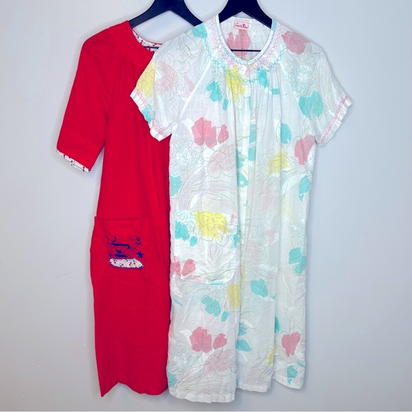 Vintage Smart Time Dusters Robes Size M/L - Picture 1 of 16